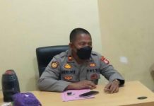 Kasus Viral di Barombong Ternyata Bukan Begal dan Geng Motor Ini Penjelasan Polsek Barombong FOTO: IPTU Ahmadin, Kapolsek Barombong saat ditemui Legion News di kantornya beberapa waktu lalu. (LN)