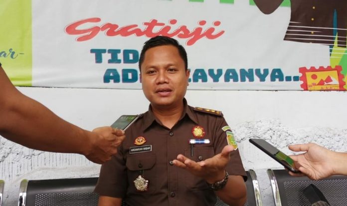 Kepala Seksi Intelijen Ardiansyah Akbar, Ketua tim Pemberantasan Mafia Tanah Kejari Makassar. Kamis, (16/12)