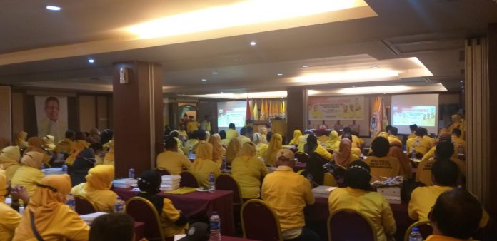 Suasana Musyawah Kecamatan Dapil 5 Mamarita yang berlangsung di Hotel Grand Celino Jl. Lanto Daeng Pasewang, Mamajang, Kota Makassar. Rabu, (22/12)