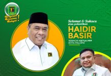 Definitif Pimpin PPP Palopo, HM Yunus Ucapkan Selamat dan Harapan kepada Haidir Basir