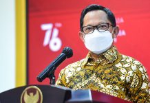 Mendagri Harap Pemda Lakukan Terobosan Kreatif dalam Rangka Mempercepat Vaksinasi Menteri Dalam Negeri Tito Karnavian (Foto: Humas Setkab/Agung)