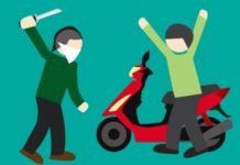 Motor dan HP Miliknya Dirampas, Pemuda Bunuh Begal, Ditepakkan Tersangka Ilustrasi Begal Motor. ©2015 Merdeka.com