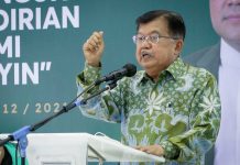 JK Tidak Pernah Ada Upaya yang Pernah Mengacau Negara Lewat Masjid, Teroris Berawal dari Rumah Kontrakan HM. Jusuf Kalla (JK) Ketua Umum PP Dewan Masjid Indonesia (DMI)