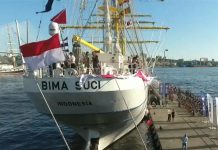 Panglima TNI Menyambangi KRI Bima Suci KRI Bima Suci-945 merupakan kapal layar latih bagi taruna/kadet. KRI Bima Suci pengganti kapal legendaris KRI Dewaruci yang sudah beroperasi sejak 1953.