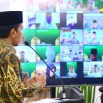Sambutan Presiden di Pengukuhan Majelis Pengurus Pusat dan Rakernas ICMI Presiden Joko Widodo atau Jokowi hadir secara virrual Pengukuhan Majelis Pengurus Pusat Ikatan Cendekiawan Muslim Indonesia (ICMI) dan membuka Rapat Kerja Nasional (Rakernas) ICMI Tahun 2022, dari Istana Kepresidenan Bogor, Jawa Barat, Sabtu, (29/01/2022).