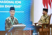 Presiden Jokowi Ajak ICMI Berkontribusi Dalam Transformasi Besar Indonesia Presiden Jokowi pada Pembukaan Rakernas ICMI Tahun 2022, dari Istana Kepresidenan Bogor, Jawa Barat, Sabtu, (29/01/2022). (Foto: BPMI Setpres/Muchlis Jr)