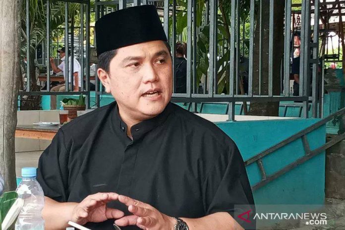 Menteri BUMN Erick Thohir