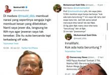 Mahfud MD Bakal ‘Jewer’ Said Didu, Ini Penyebabnya