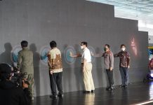 Polri Luncurkan Aplikasi Monitoring Karantina Presisi Peluncuran Aplikasi Monitoring Karantina Presisi di Terminal 3 Bandara Internasional Soekarno Hatta, Kota Tangerang, Banten (6/1).