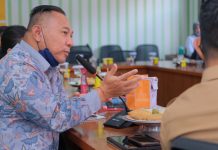 Harper Hotel Perintis Bakal Kerja Sama dengan Pemkab Maros Pasarkan Produk UMKM General Manager Harper Hotel Perintis, Dr. I Gede Arya Pering Arimbawa, S.E., M.Si, CHA