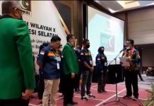 Disaksikan Plt Gubernur, Sekjend Manimbang Kahariadi Lantik Pengurus Tim SARC KAHMI Sulsel Tim Satuan Reaksi Cepat (SARC) KAHMI Sulawesi-Selatan resmi dilantik, Sabtu, (15/1/2022) di Hotel Novotel, Kota Makassar.