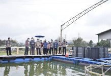 Rachmat Gobel Mendorong Seluruh Industri Dalam Negeri Untuk Terus Berinovasi Wakil Ketua DPR RI Rachmat Gobel saat berkunjung ke PT Gani Arta Dwitunggal (Aquatec), Bandung, Jawa Barat, Rabu (19/1/2022),