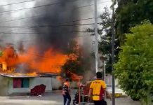 VIDEO Kebakaran di Jalan Sudirman Kota Bulukumba Hasil tangkap layar