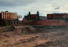 Ampera: Diduga Perusahan Milik Mardani Maming Lakukan Reklamasi Pantai Tidak Berizin Aktifitas penimbunan laut yang dilakukan oleh PT. Tambang Mineral Maju di kabupaten Kolala Utara, Provinsi Sulawesi Tenggara.