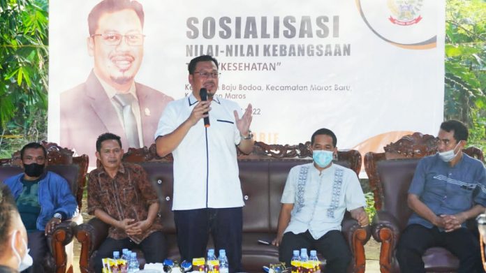 Wakil Ketua DPRD Provinsi Sulawesi Selatan, Muzayyin Arif melakukan Sosialisasi Nilai-nilai Kebangsaan dengan Tema 