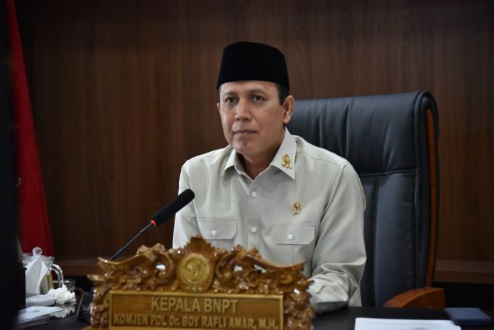 Komjen Boy Rafli Amar Kepala Badan Nasional Penanggulangan Terorisme (BNPT)