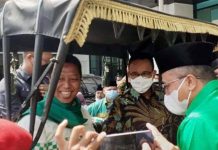 Ribuan Massa PPP Bantul Sambut Anies Baswedan Foto: Anies Baswedan disambut ribuan massa PPP. (Foto: Istimewa)