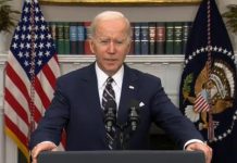 Presiden Biden Pastikan Pimpinan ISIS Tewas Dalam Operasi Militer AS Tangkap layar Presiden Joe Biden saat mengkonfirmasi kematian pemimpin negara Islam dalam operasi militer AS. Kamis (3/2) waktu setempat.