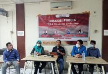 Pemindahan Ibu Kota untuk Pemerataan Ekonomi Negara Diskusi Publik, Efek Ekonomi Terhadap Pemindahan Ibu Kota Negara di Cafe Nassami, Jalan Sultan Alauddin Makassar, Selasa (14/02/2022) kemarin.