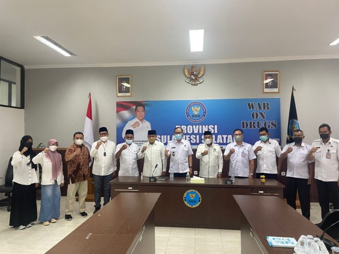 Pembekalan dai kerjasamakan MUI Sulsel dengan Badan Narkoba Nasional (BNN) Provinsi Sulawesi Selatan. Selasa, (15/2)