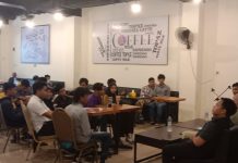 IKN Buka Peluang Investasi Baru Sulsel Focus Grup Diskusi tema "Ibu Kota Baru, Manfaat dan Keuntungan bagi Warga Sulsel di warung kopi dibilangan Jalan Boulevard, Rabu (16/02/2022).