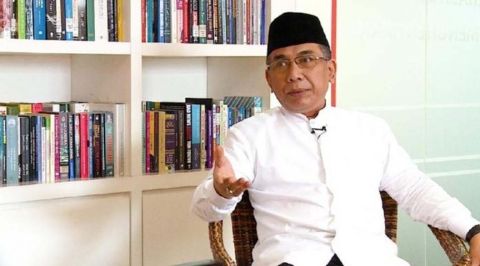 Ketua Umum Pengurus Besar Nahdlatul Ulama (PBNU) KH Yahya Cholil Staquf