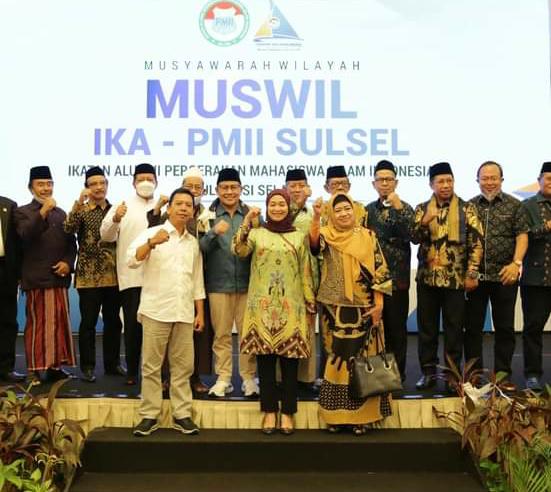 Musyawarah Wilayah (Muswil) IKA PMII Sulawesi Selatan dibuka oleh Drs. M. Yunus Razak dari DPP IKA PMII berlangsung di hotel Claro, Kota Makassar. Selasa, (2/3)