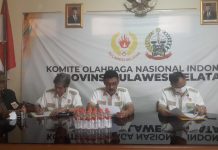 KONI Sulsel Resmi Tetapkan 2 Calon Ketua Umum, Roem Versus Yasir KONI Propinsi Sulawesi Selatan secara resmi menetapkan 2 calon Ketua Umum Koni Propinsi Sulsel melalui tim penjaringan yang dibentuk induk organisasi cabang olah raga tersebut sore tadi diruang rapat kantor Koni Sulsel jl.Sultan Hasanuddin no 42 kota Makassar.