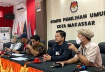 KPU Makassar Rilis Pemuktakhiran Data Pemilih Berkelanjutan Bulan Februari 2022 Komisi Pemilihan Umum Kota Makassar melaksanakan Rapat Pleno mengenai Pemutakhiran Daftar Pemilih Berkelanjutan Tahun 2022