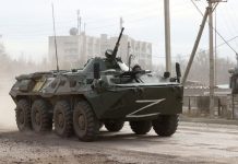 Misteri Simbol ‘Z’ di Kendaraan Tempur, Satu Fakta Rusia Tak Mengenal Huruf ‘Z’ Kendaraan tempur milik Rusia dengan simbol 'Z'