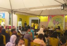 Teras Kuning, DPD II Golkar Makassar Launching Pasar Murah Teras Kuning, Persiapan Launching Pasar Murah DPD II Golkar Makassar. Sabtu, 5 Maret 2022.