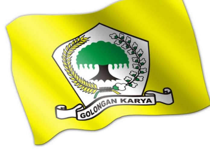 Ilustrasi Bendera Partai Golkar