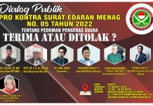 BMI Gelar Dialog Publik Pro Kontra SE Menag Nomor 5 Tahun 2022 Sumber: Panitia Dialog Publik Pro Kontrak SE Menag Nomor 5 Tahun 2022. Brigade Muslim Indonesia.
