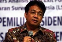 Survei LSI Denny JA, Mayoritas Pendukung Jokowi Tolak Pemilu 2024 Ditunda Pendiri Lingkaran Survei Indonesia (LSI) Denny JA