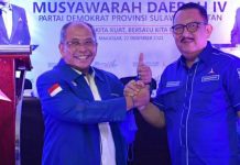 DPP Demokrat Pilih Ni’matullah, Pengamat: IAS Memiliki Basis Elektoral yang Kuat Ilham Arief Sirajuddin dan Ni'matullah saat Musda Partai Demokrat Sulsel (Liputan6.com)