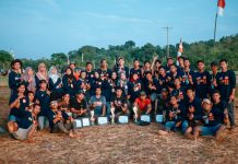 Jelang Hari Jadi Bone Ke 692, Pemuda Ulubalang Gelar Pesta Panen Foto peserta lomba pesta panen panen di desa Ulubalang, Kabupaten Bone.