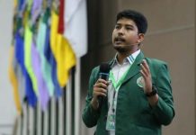 Presma USU Desak Jokowi Berikan pernyataan Tolak Narasi Penundaan Pemilu Foto: Presiden Mahasiswa (Presma) USU, M Rizky Fadillah/Ist
