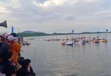 Dibuka Sekda, 71 Joki Ramaikan Lomba Perahu NasDem Palopo