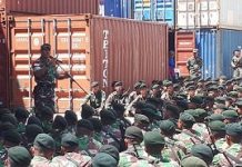 Raider Khusus 644/Walet Sakti, Siap Diberangkatkan ke Papua FOTO: Batalyon Infanteri Raider Khusus 644/Walet Sakti usai melaksanakan tugas operasi sebagai Satuan Tugas Pengamanan Perbatasan (Satgas Pamtas) Indonesia – Papua Nugini di wilayah Kabupaten Keerom, Provinsi Papua, beberapa waktu lalu.