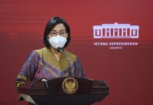 Menkeu Sri: Kinerja Pendapatan Negara Februari 2022 Melonjak Hingga 37,7 Persen Menkeu Sri Mulyani. (Foto: Humas Setkab/Jay)