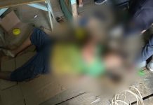 Diduga KKB Tembak Mati Anggota TNI AD Bersama Istri di Yalimo Papua Jenazah Sertu Eka saat masih berada di TKP. Kamis, (31/3)