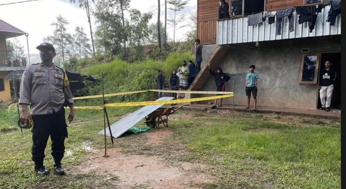 Lokasi penemuan jasad bayi yang dimakan anjing di Toraja. Foto: Dok. Istimewa