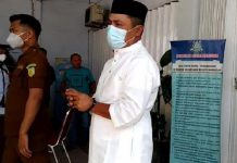 Dijebloskan di Penjara, MRP Tempati Sel Mapenaling Lapas Makassar FOTO: Muhammad Risman Pasigai (MRP) saat tiba di Lapas Kelas 1 Makassar ruang registrasi pemasyarakatan. Selasa, (5/4)