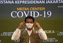 Satgas COVID-19, Ingatkan Potensi Peningkatan Penularan Kasus Pasca Ramadhan dan Hari Raya Idul Fitri ANTARA/Akbar Nugroho GumayJuru Bicara Pemerintah untuk Penanganan Covid-19 Wiku Adisasmito.