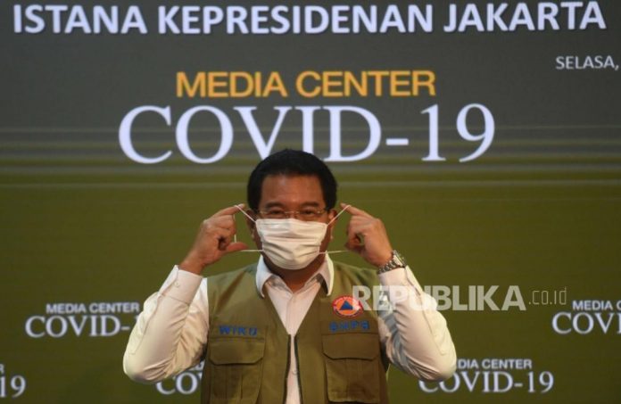 ANTARA/Akbar Nugroho GumayJuru Bicara Pemerintah untuk Penanganan Covid-19 Wiku Adisasmito.