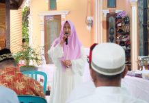 Gelar Buka Puasa Bersama, HIKMA Kota Makassar Kuatkan Prinsip ‘Tobana’ Ketua DPC Hikma Kota Makassar, AKBP Hj. Yusni, SH.,MH. BTN Hamzy Blok A No. 27 Tamalanrea Kota Makassar, Senin (04/03/2022) kemarin.