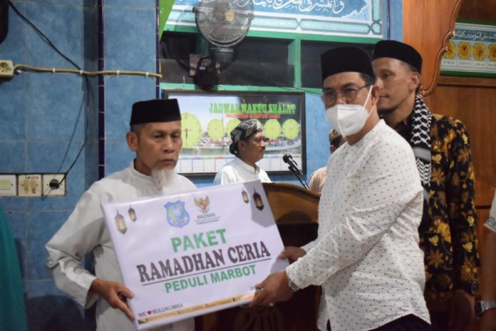 FOTO: Wakil Bupati Bulukumba Andi Edy Manaf yang memimpin rombongan Tim 2, melakukan Safari di Kecamatan Kajang.