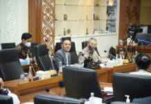 Baleg DPR Bersama Pemerintah Rampungkan Pembahasan 588 Daftar Inventarisir Masalah FOTO: Wakil Ketua Baleg DPR RI Willy Aditya saat memimpin Rapat Panja RUU TPKS di Gedung Nusantara I, Senayan, Jakarta, Senin (4/4/2022). Foto: Kresno/nvl