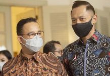 Wouw Simulasi SMRC, Anies-AHY Ancaman Baru Bagi Capres dan Cawapres Lainnya FOTO: Kiri Anies Rasyid Baswedan dan Agus Harimurti Yudhoyono (AHY)