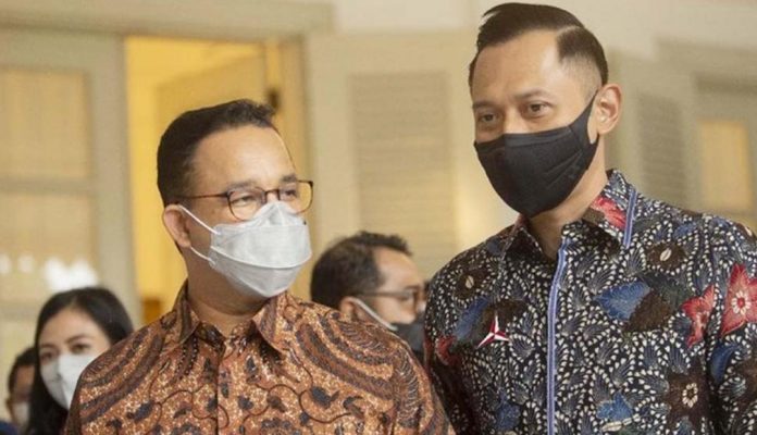 FOTO: Kiri Anies Rasyid Baswedan dan Agus Harimurti Yudhoyono (AHY)